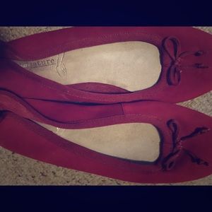 Red Shoes/Flats Size 10